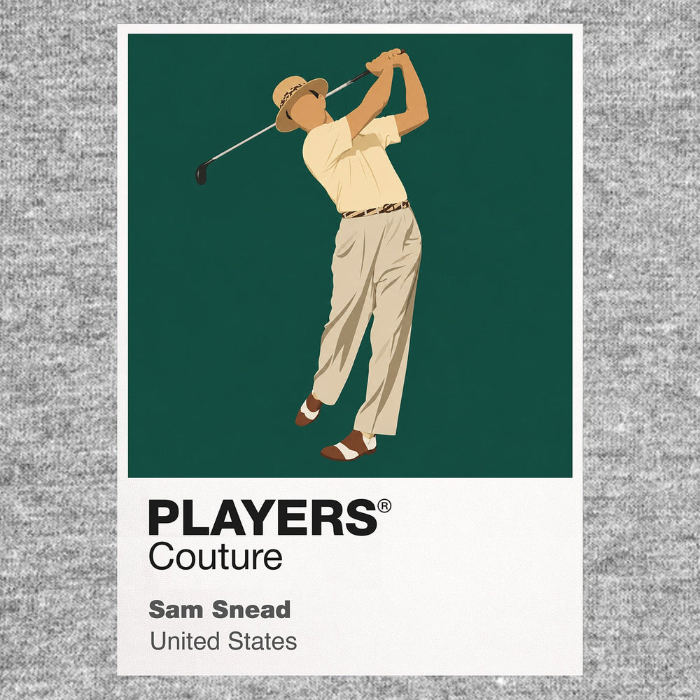 Sam Snead Golf Icon Frame Men's Polo Shirt