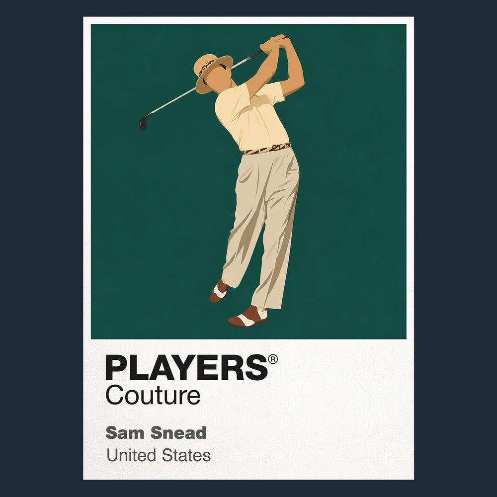 Sam Snead Golf Icon Frame Men's Polo Shirt
