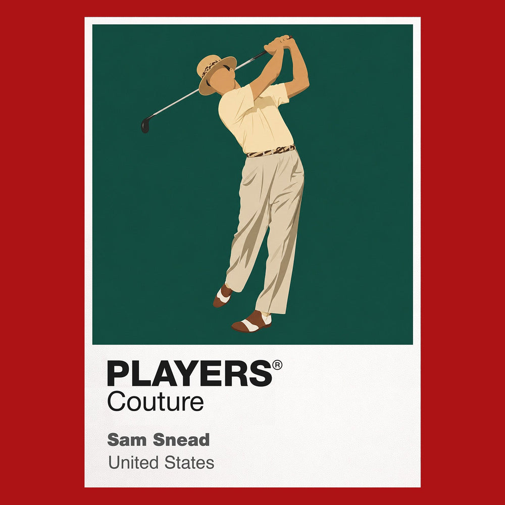 Sam Snead Golf Icon Frame Men's Polo Shirt