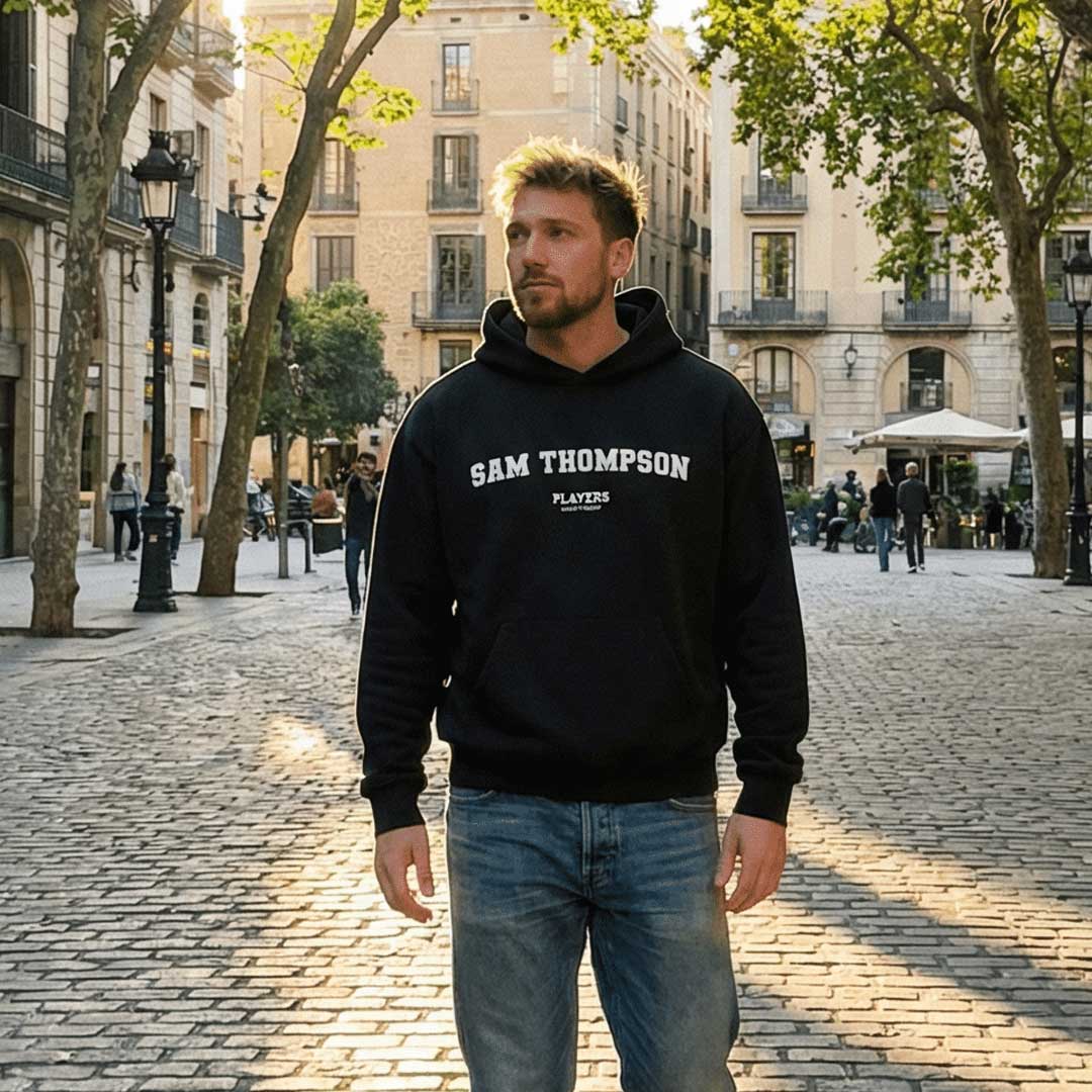 Sam Thompson Players Couture Men's Casual Hoodie