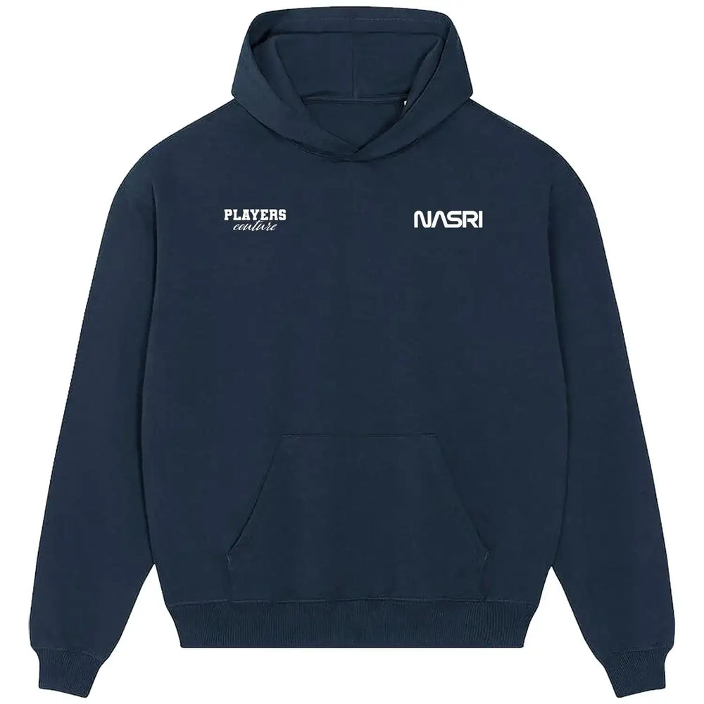Samir Nasri Logo Players Couture Men's Casual Hoodie - Navy / S | Anderlecht, Arsenal, Fashion Collection, Football, France, Hoodies, Manchester City, Marseille, Men's, Sevilla, Volume 1, West Ham United