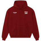 Sammy Lee hoodie – red men's hoodie featuring the Sammy Lee Players Couture logo