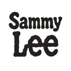 Sammy Lee Logo Men's Hoodie – white close-up detail shot of the Sammy Lee Players Couture logo design