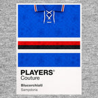 Sampdoria Classic Football Shirt Colours Frame Men's T-Shirt