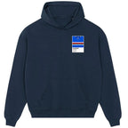 Sampdoria Classic Football Shirt Colours Frame Men's Hoodie