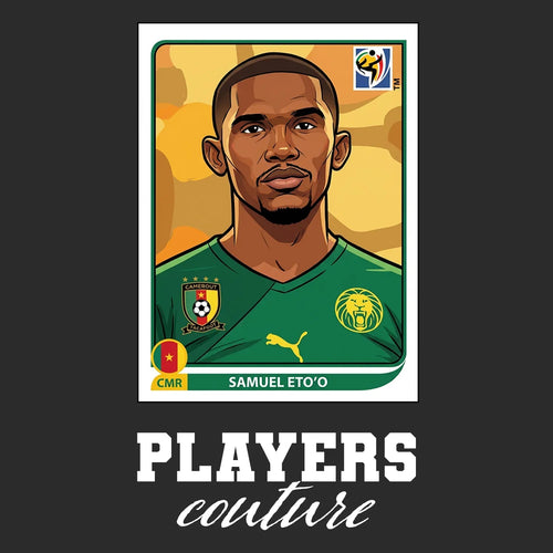 Samuel Eto'o World Cup Sticker Men's Hoodie – samuel etoo black Players Couture design