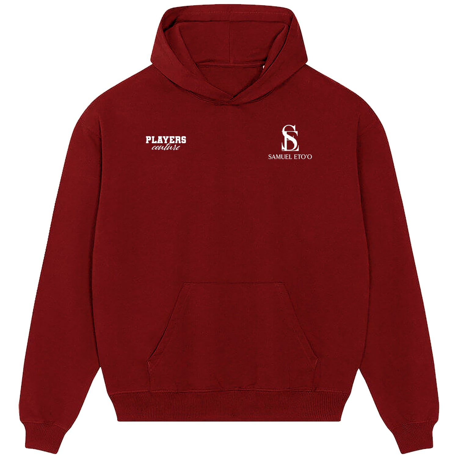 Samuel Eto'o Logo Players Couture Men's Casual Hoodie Red
