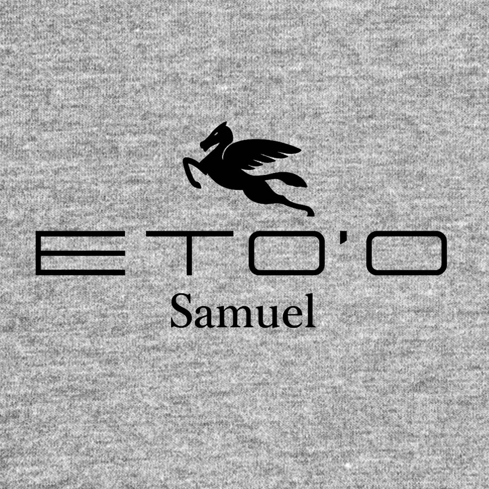 Samuel Eto'o Logo 2 Players Couture Men's Casual Hoodie