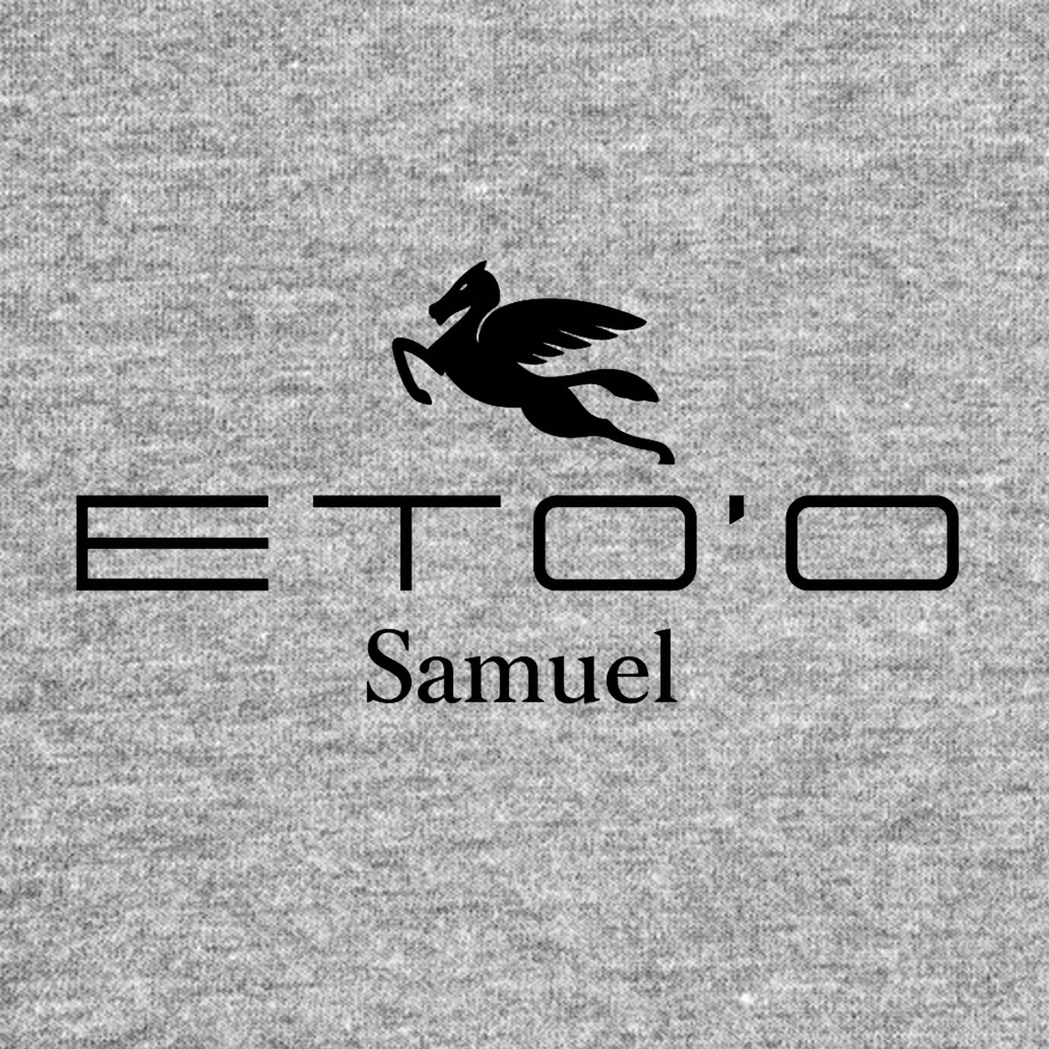 Samuel Eto'o Logo 2 Players Couture Men's Casual Hoodie