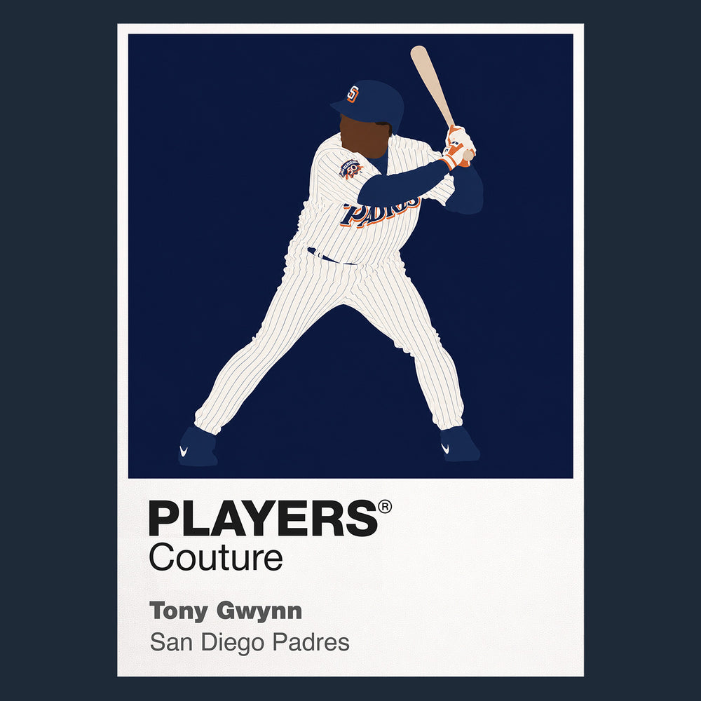 Tony Gwynn Padres Baseball Icon Frame Men's Hoodie