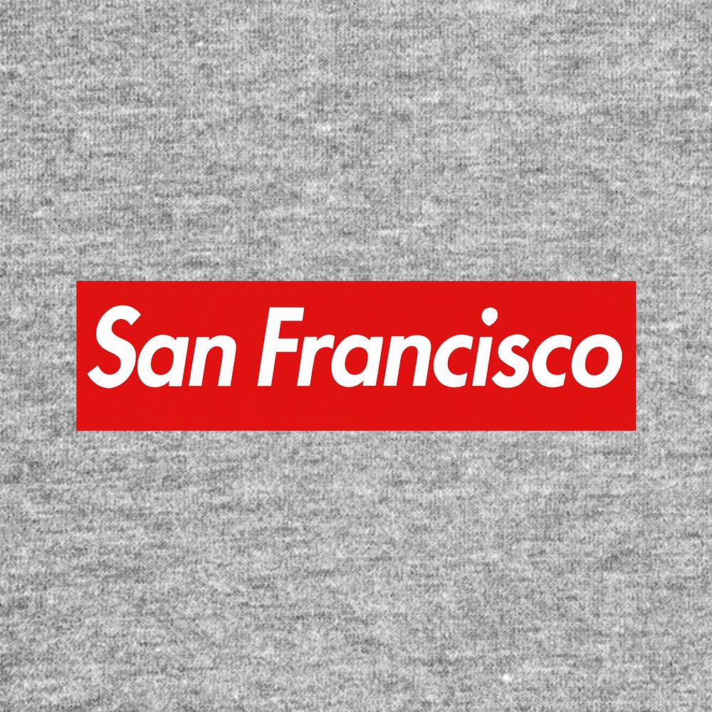 San Francisco Logo Players Couture Men's Casual Hoodie