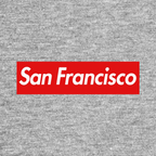 San Francisco Logo Players Couture Men's Casual Hoodie