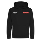San Francisco hoodie – red kids' hoodie featuring the San Francisco Players Couture logo