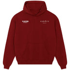 Sandro Tonali hoodie – red men's hoodie featuring the Sandro Tonali Players Couture logo