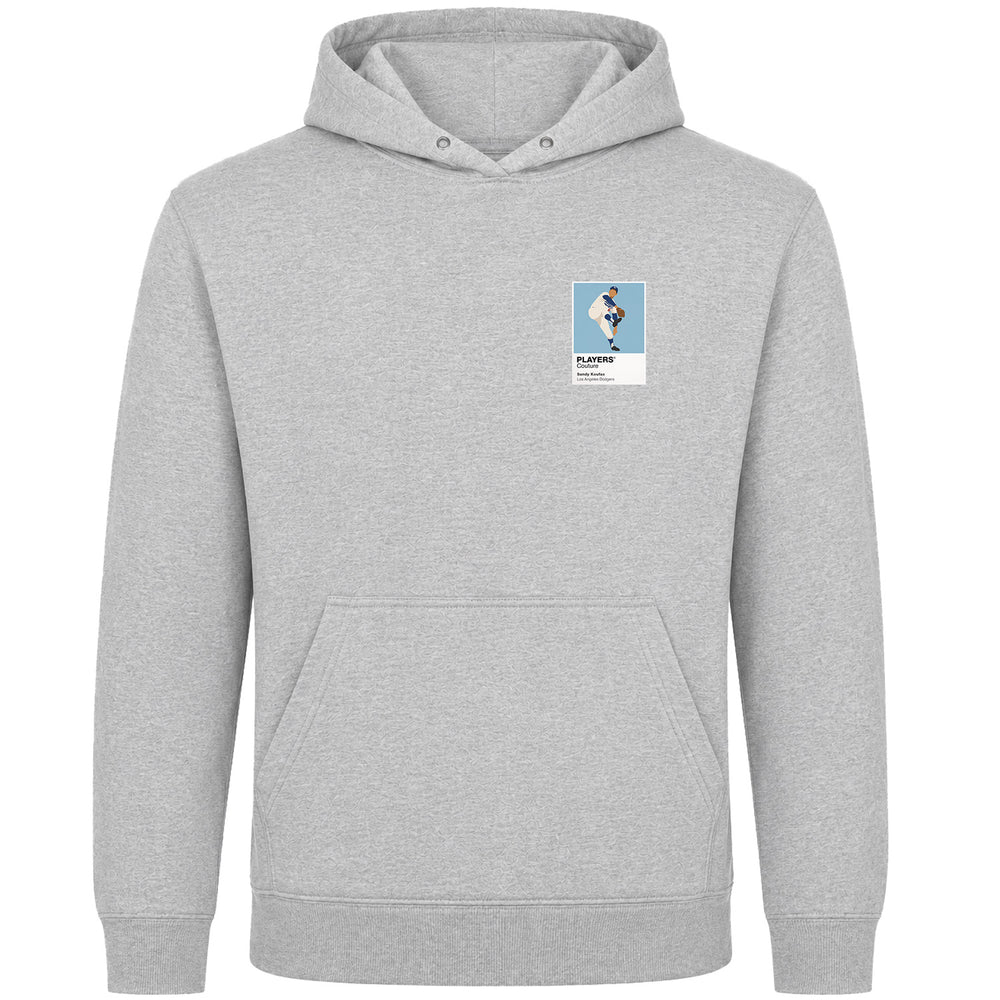 Sandy Koufax Dodgers Baseball Icon Frame Men's Hoodie
