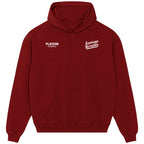 Santiago Bernabeu Logo Players Couture Men's Casual Hoodie Red