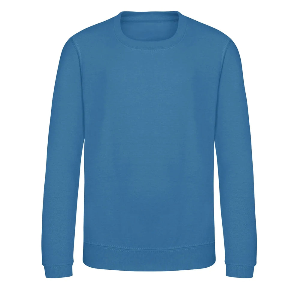 Custom Upload Your hoodie – blue kids' hoodie featuring the Custom Upload Your Players Couture logo