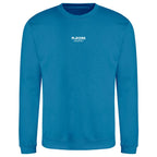 Essentials Collection hoodie – blue men's hoodie with white Essentials Collection letters and Players Couture logo on the