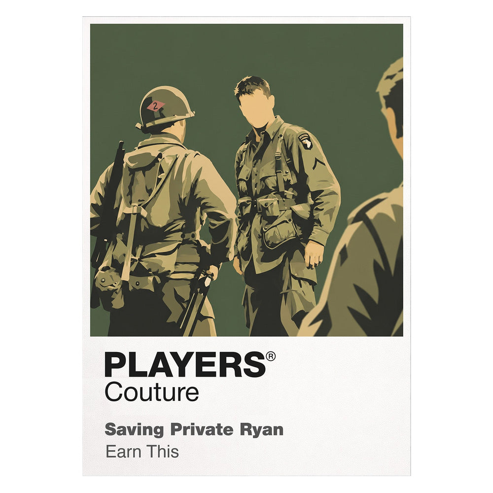 Saving Private Ryan Captain Miller and his squad moving through Normandy after the D-Day landings Icon Frame artwork on white