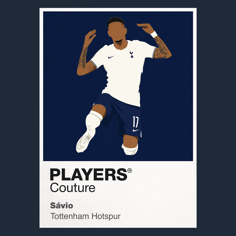 Sávio Tottenham Hotspur navy Icon Frame artwork detail