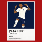 Sávio Tottenham Hotspur red Icon Frame artwork detail