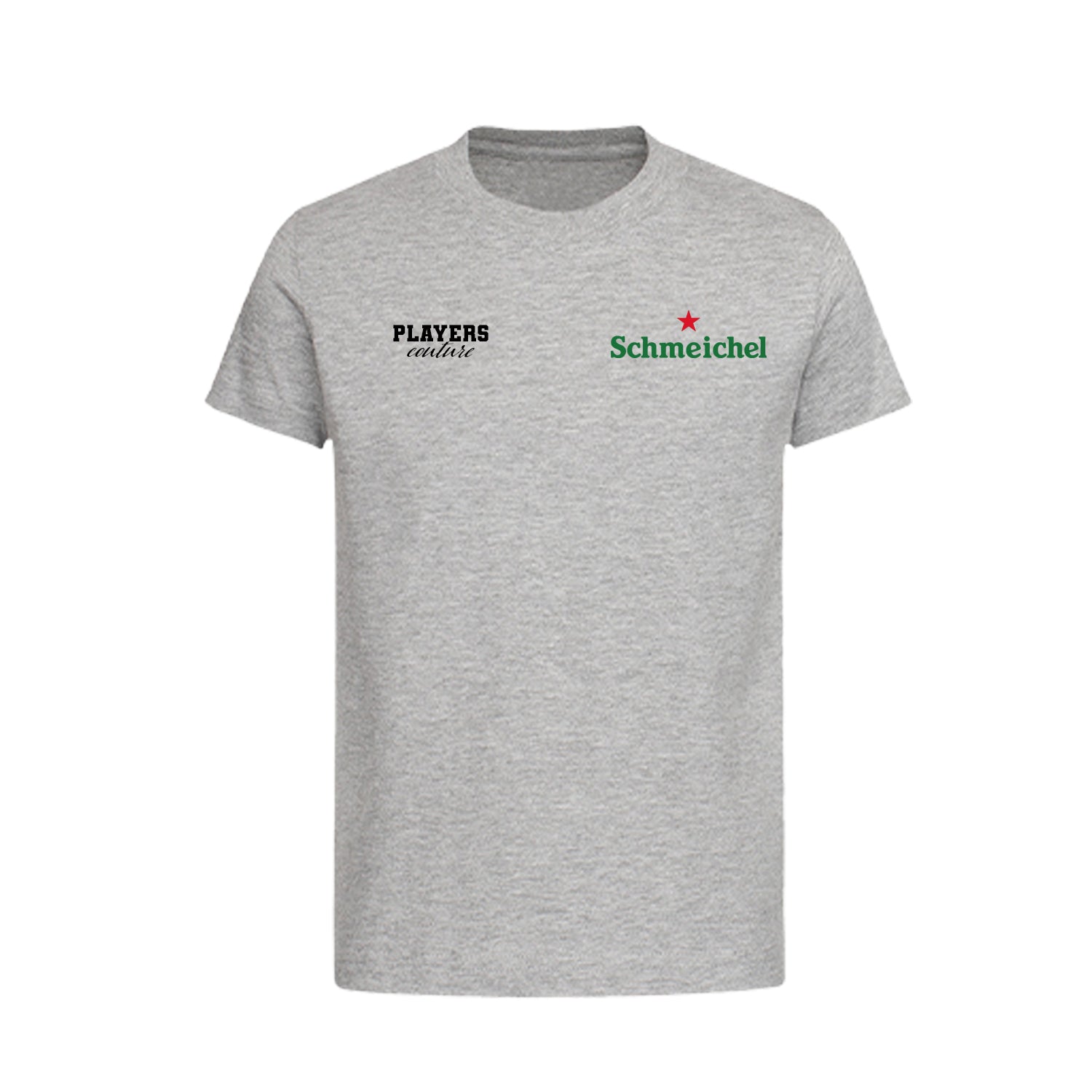 Schmeichel Logo Players Couture Kids T-Shirt Gray