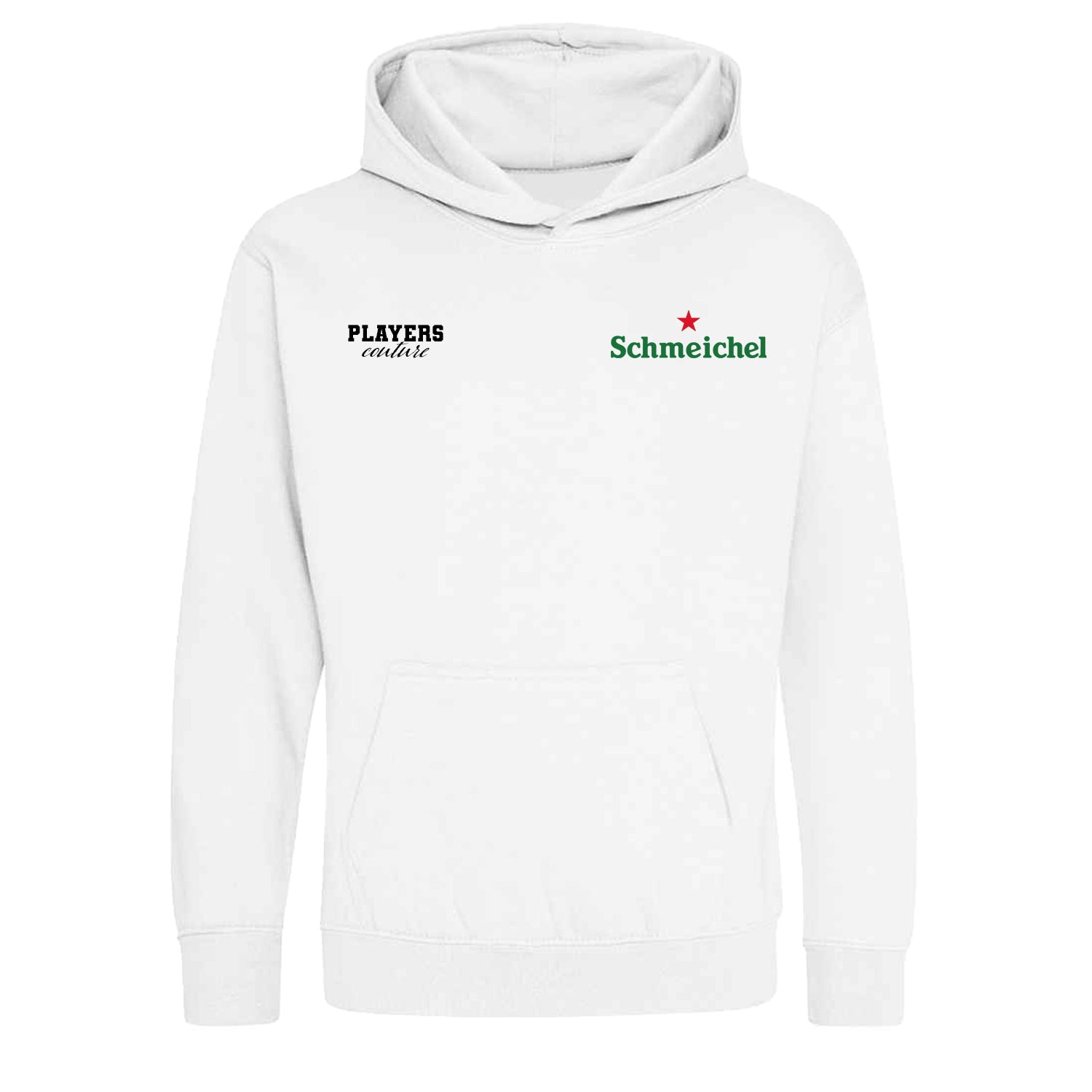 Schmeichel Logo Players Couture Kids Hoodie White