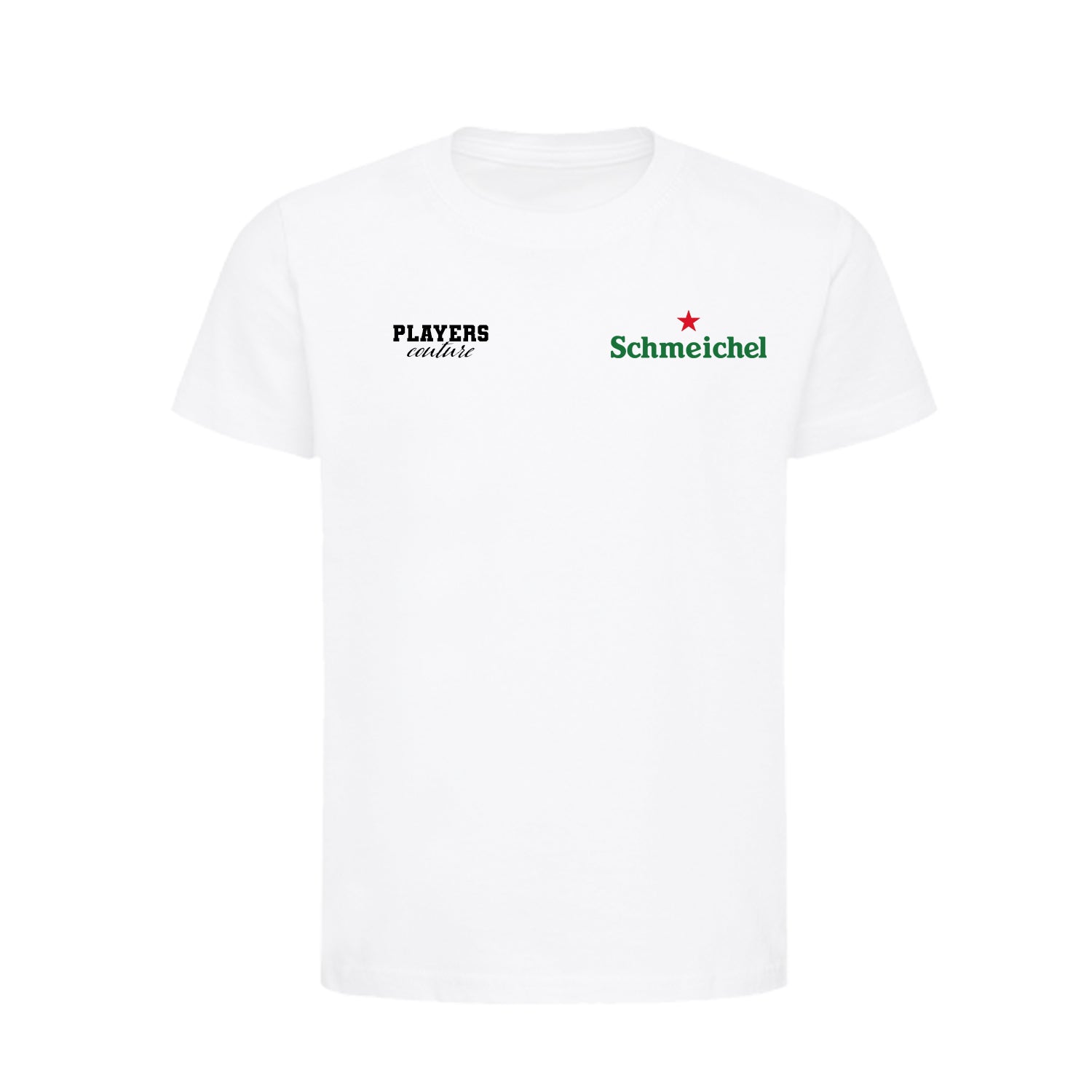 Schmeichel Logo Players Couture Kids T-Shirt White