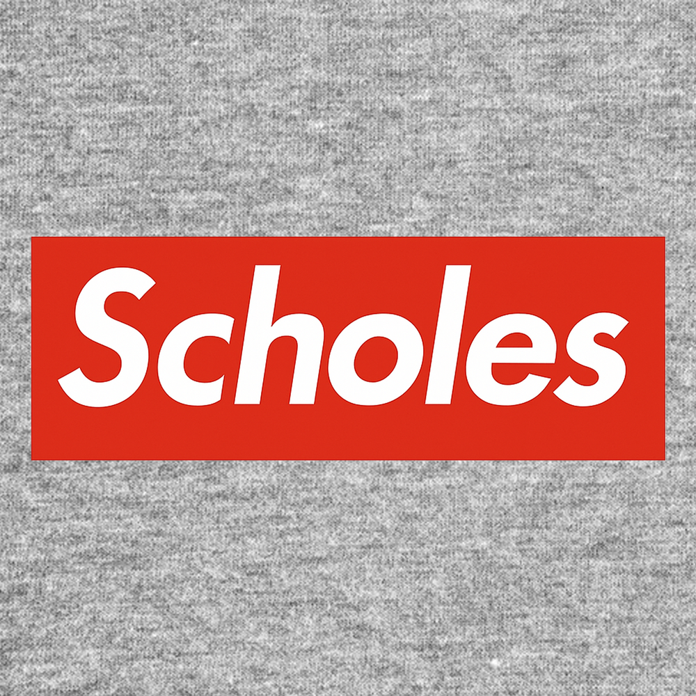 Paul Scholes Red Logo Players Couture Men's Casual Hoodie