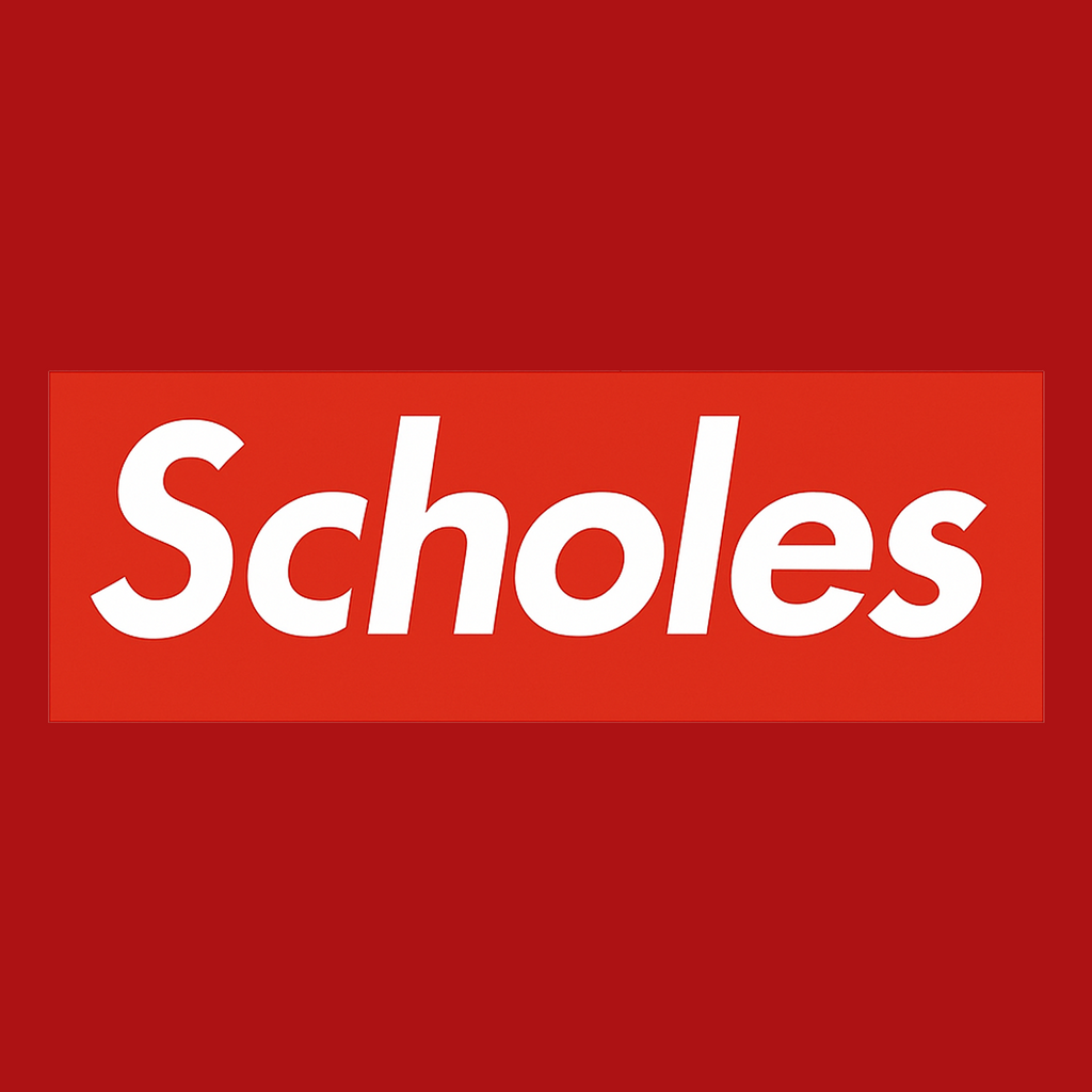 Paul Scholes Red Logo Players Couture Mens T-Shirt