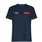 Arnold Schwarzenegger Logo Players Couture Mens T-Shirt Navy