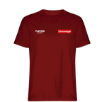 Arnold Schwarzenegger Logo Players Couture Mens T-Shirt Red