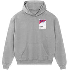 Scotland 92 Away Football hoodie – grey men's hoodie featuring the Scotland 92 Away Football Players Couture logo