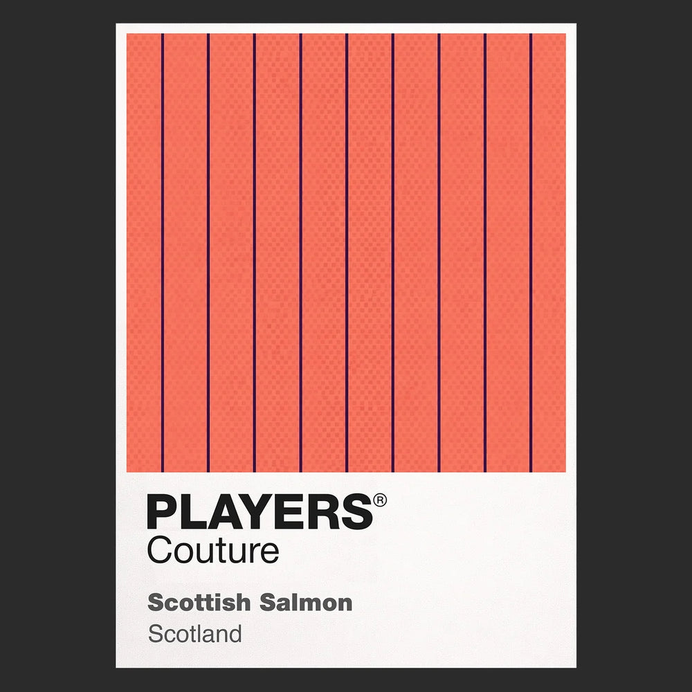 Scotland Salmon Classic Football Shirt Colours Frame Men's Hoodie