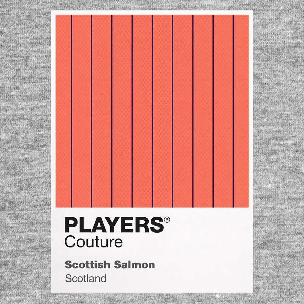 Scotland Salmon Classic Football Shirt Colours Frame Men's Hoodie