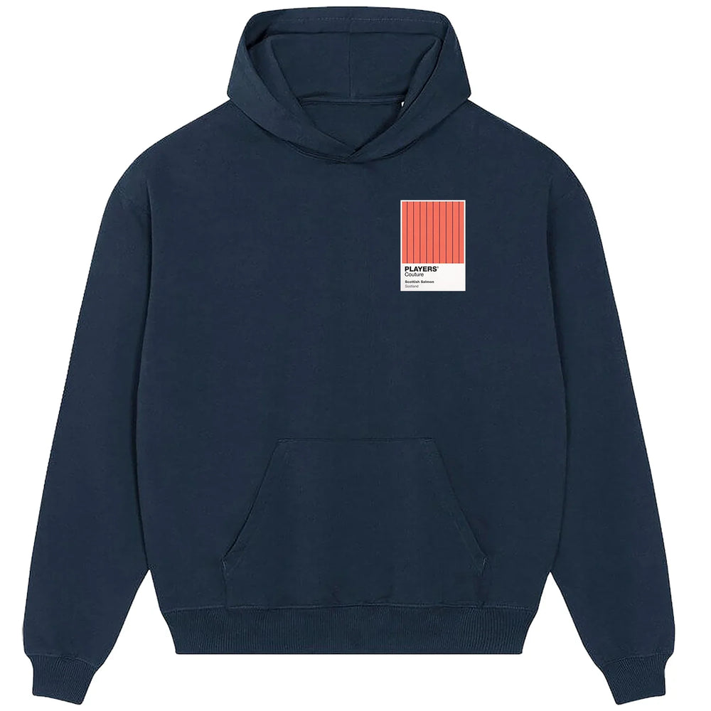Scotland Salmon Classic Football Shirt Colours Frame Men's Hoodie