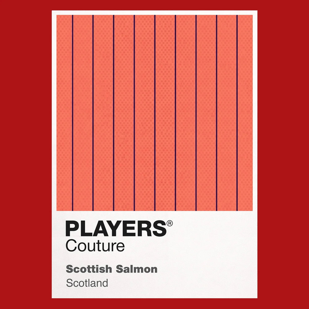 Scotland Salmon Classic Football Shirt Colours Frame Men's Hoodie