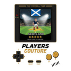 Scotland World Cup 8-Bit Men's Hoodie retro gaming football design by Players Couture