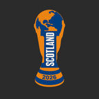 Scotland World Cup Logo Players Couture Men's Casual Hoodie