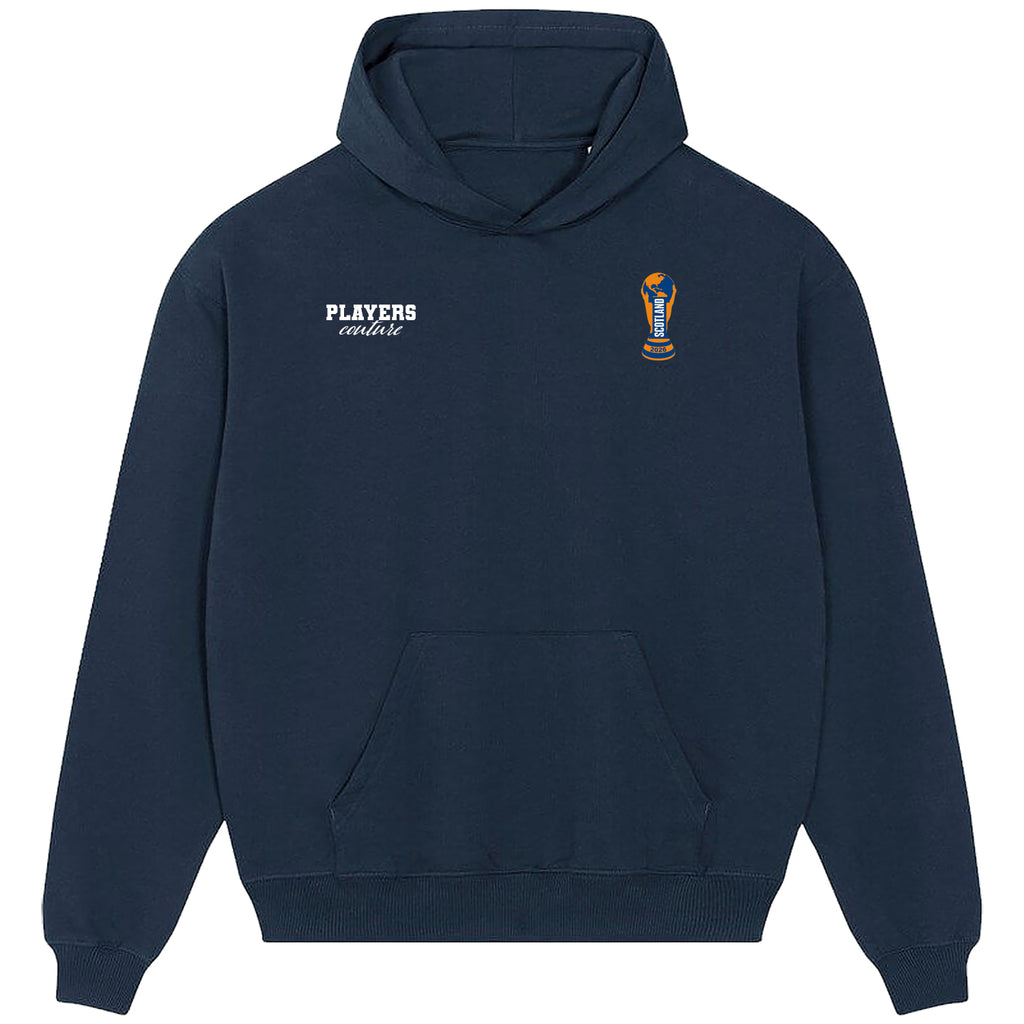 Scotland World Cup Logo Players Couture Men's Casual Hoodie Navy