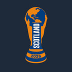 Scotland World Cup Logo Players Couture Men's Casual Hoodie