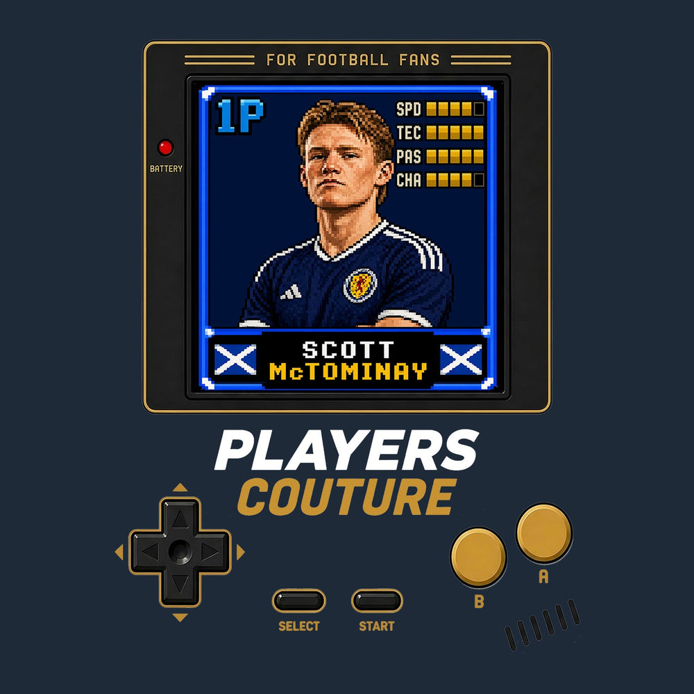 Scott McTominay 1P 8-Bit hoodie retro gaming design by Players Couture