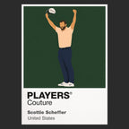 Scottie Scheffler Celebration Icon Frame Men's T-Shirt