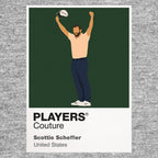 Scottie Scheffler Golf Icon Frame Men's Polo Shirt