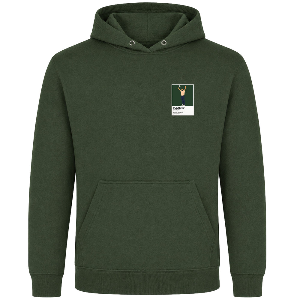 Scottie Scheffler Celebration Golf Icon Frame Men's Hoodie