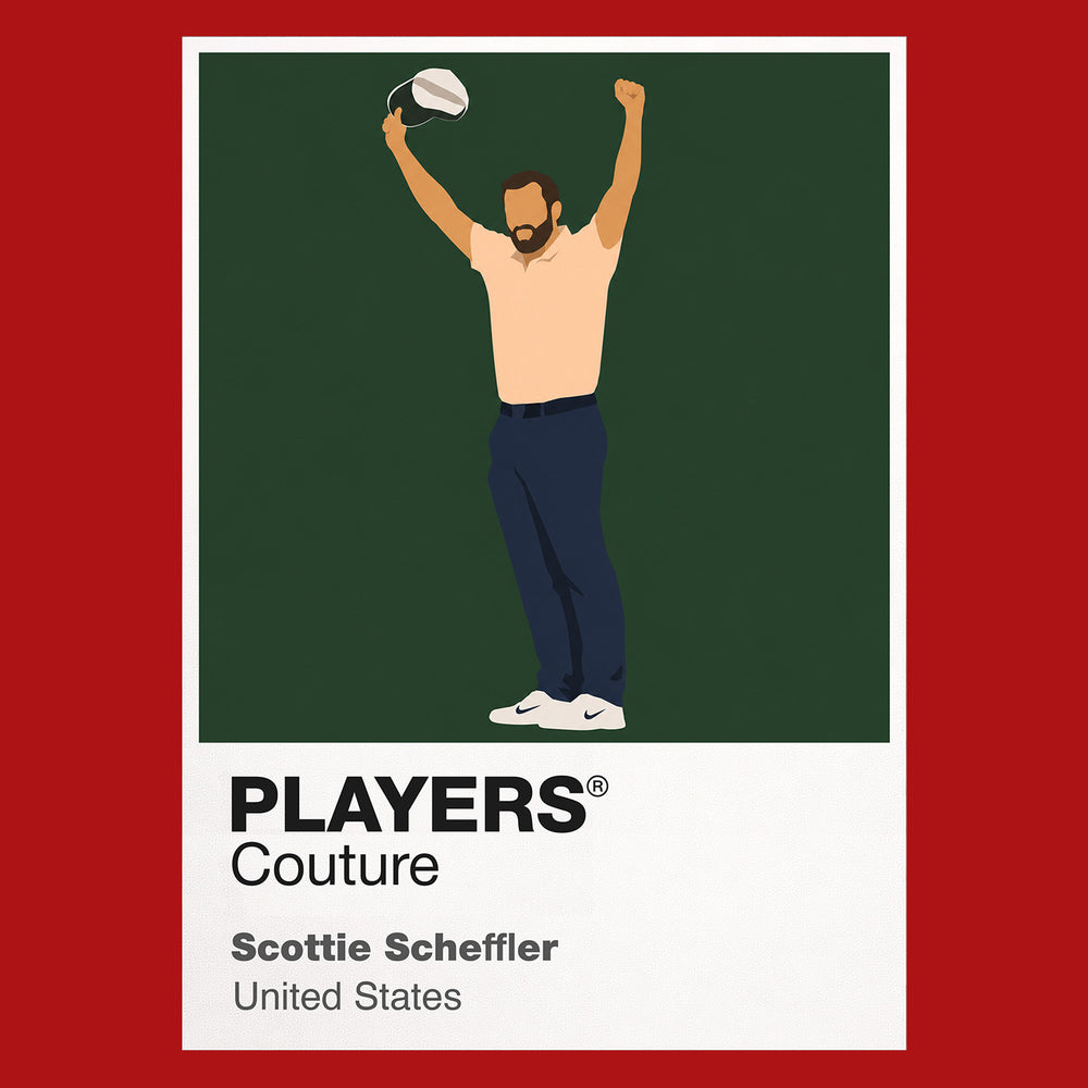 Scottie Scheffler Celebration Icon Frame Men's T-Shirt