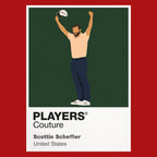 Scottie Scheffler Celebration Icon Frame Men's T-Shirt