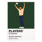 Scottie Scheffler Celebration Icon Frame Men's T-Shirt