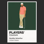Scottie Scheffler Golf Icon Frame Men's Hoodie