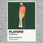 Scottie Scheffler Golf Icon Frame Men's Hoodie